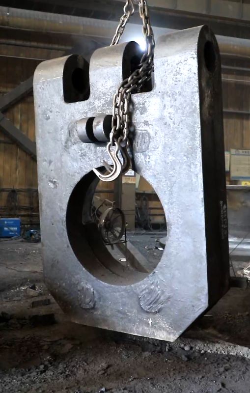 材料篇：大型鑄造廠對于大型鑄鋼件-翻倒座的材料優(yōu)化與熱處理工藝探討