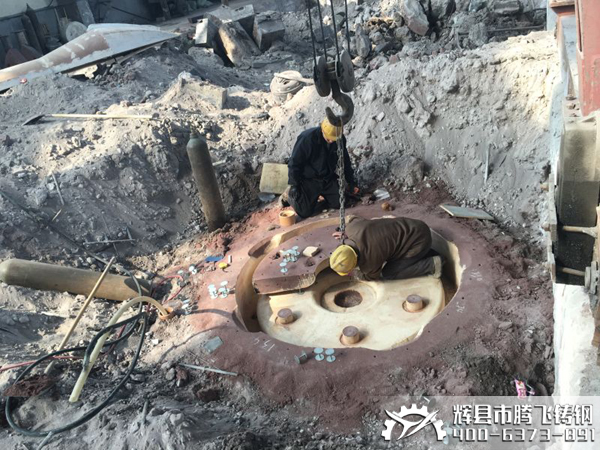 騰飛鑄鋼造型現(xiàn)場(chǎng)